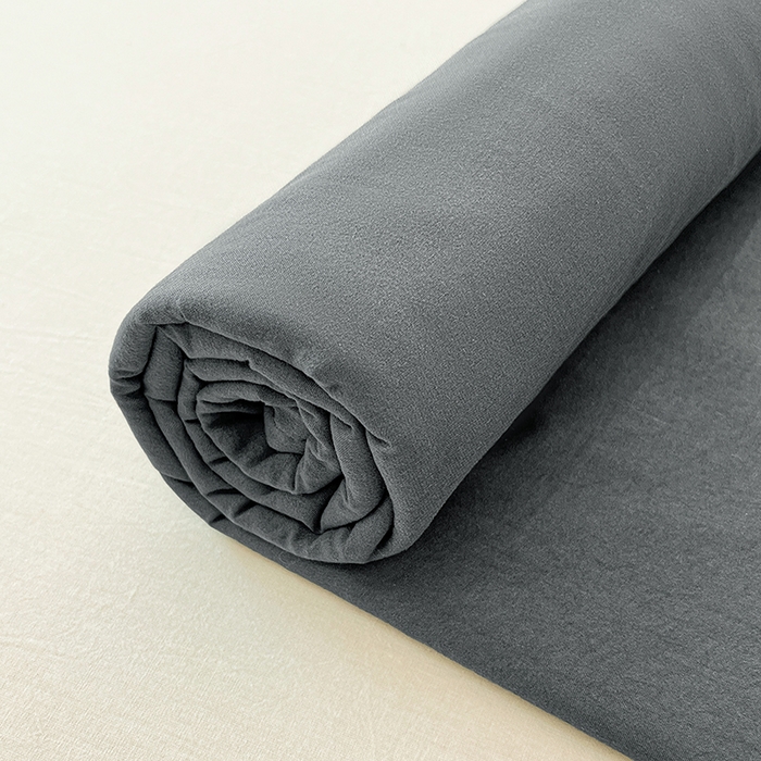 91家纺网 家纺一手货源 找家纺 优佳优品 2025新款亲肤水洗棉纯色单品床单 雅青