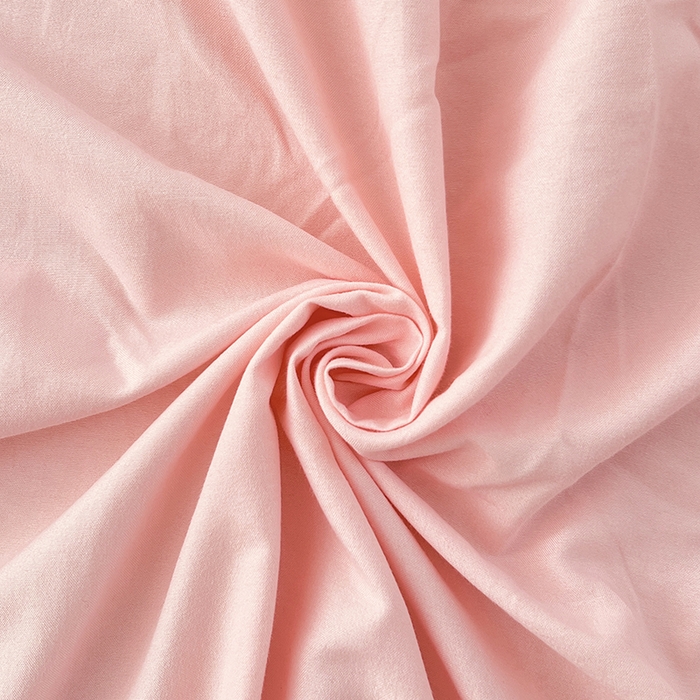 91家纺网 家纺一手货源 找家纺 优佳优品 2025新款亲肤水洗棉纯色单品床单 胭脂粉