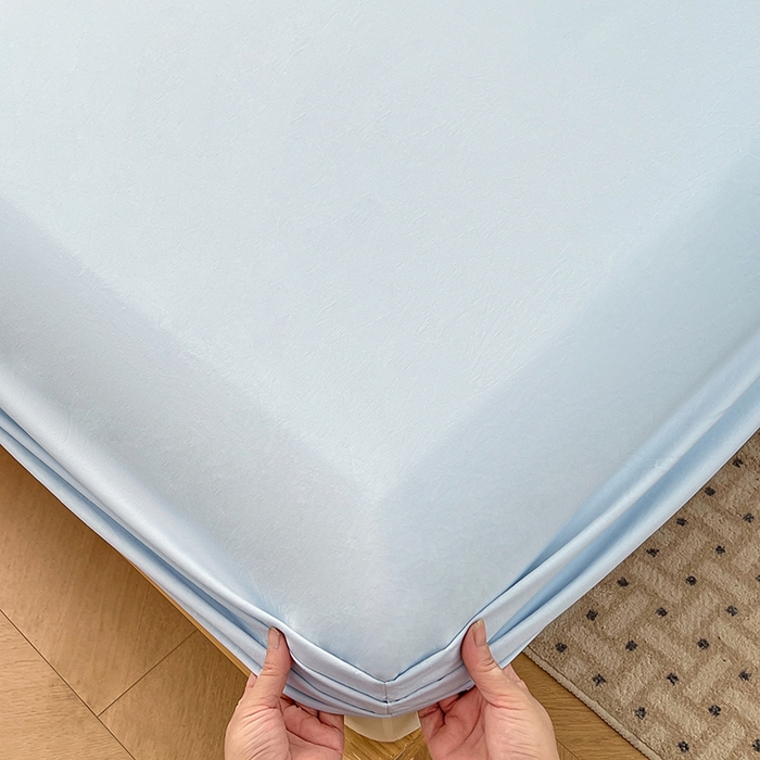 91家纺网 家纺一手货源 找家纺 （总）优佳优品 2025新款亲肤水洗棉纯色单品床笠