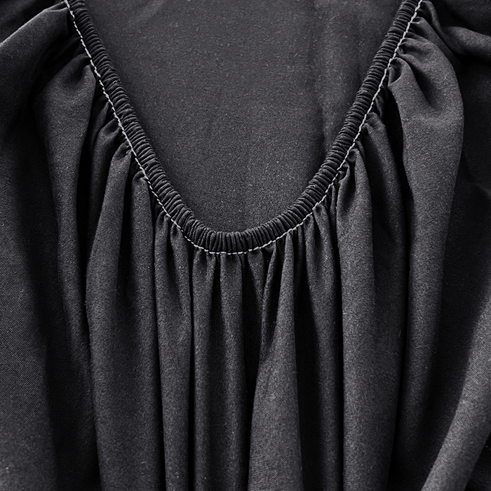 91家纺网 家纺一手货源 找家纺 优佳优品 2025新款亲肤水洗棉纯色单品床笠 静夜