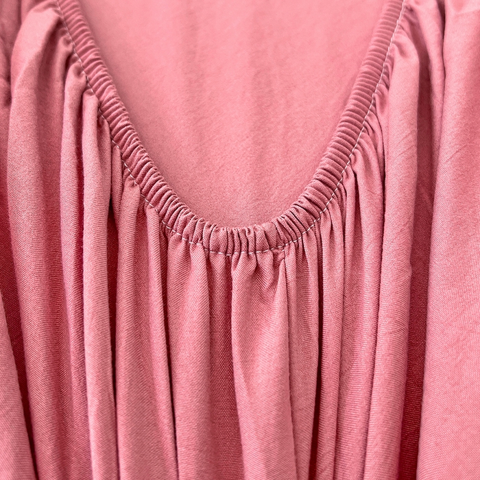 91家纺网 家纺一手货源 找家纺 优佳优品 2025新款亲肤水洗棉纯色单品床笠 藕粉