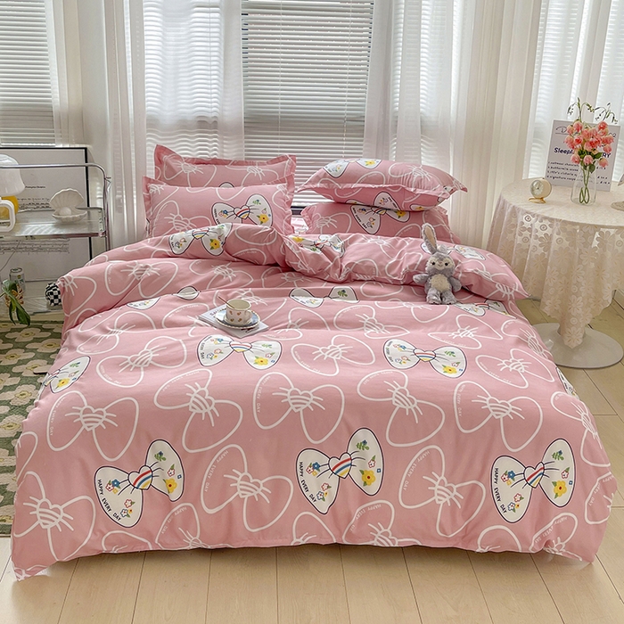 91家纺网 家纺一手货源 找家纺 （总）文黛家居 2025新款植物羊绒小版花四件套