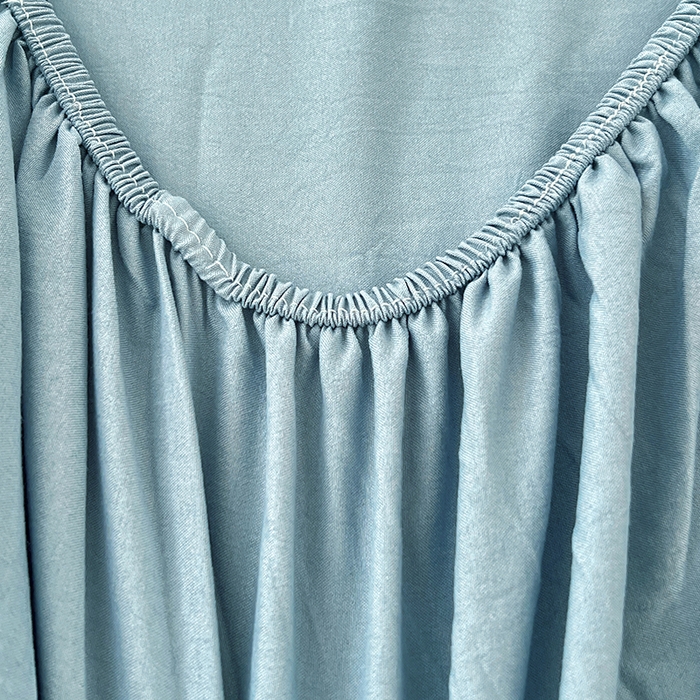 91家纺网 家纺一手货源 找家纺 优佳优品 2025新款亲肤水洗棉纯色单品床笠 品悦