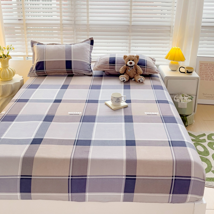 91家纺网 家纺一手货源 找家纺 文黛家居 2025新款时尚印花亲肤床笠单床笠 格调