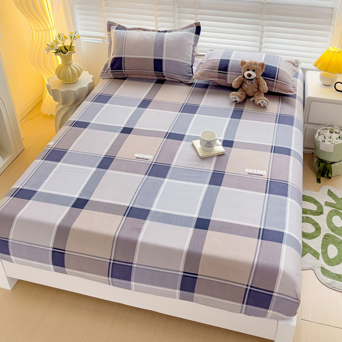 91家纺网 家纺一手货源 找家纺 文黛家居 2025新款时尚印花亲肤床笠单床笠 格调