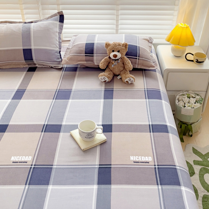 91家纺网 家纺一手货源 找家纺 文黛家居 2025新款时尚印花亲肤床笠单床笠 格调