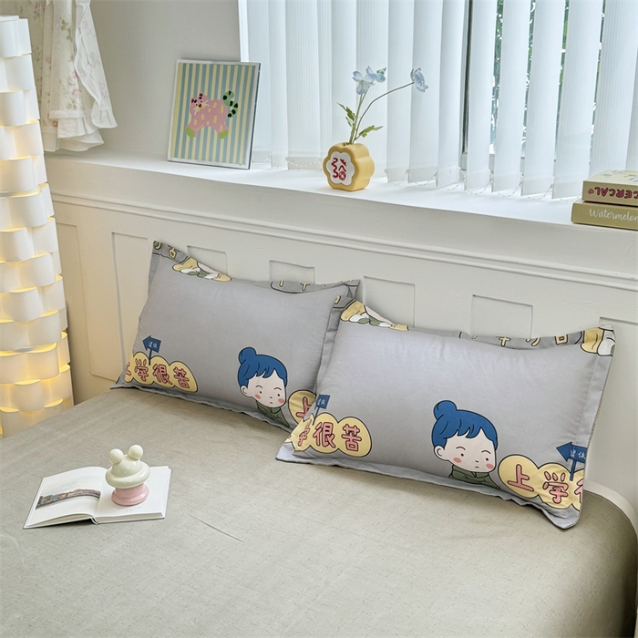 91家纺网 家纺一手货源 找家纺 佑泽家纺 2025活性印花芦荟棉四件套 成长日记