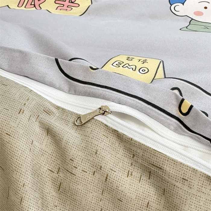 91家纺网 家纺一手货源 找家纺 佑泽家纺 2025活性印花芦荟棉四件套 成长日记