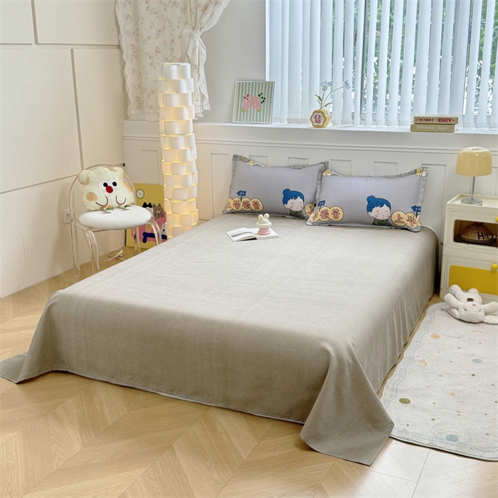 91家纺网 家纺一手货源 找家纺 佑泽家纺 2025活性印花芦荟棉四件套 成长日记