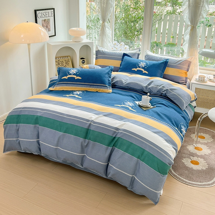 91家纺网 家纺一手货源 找家纺 （总）文黛家居 2025新款植物羊绒小版花四件套