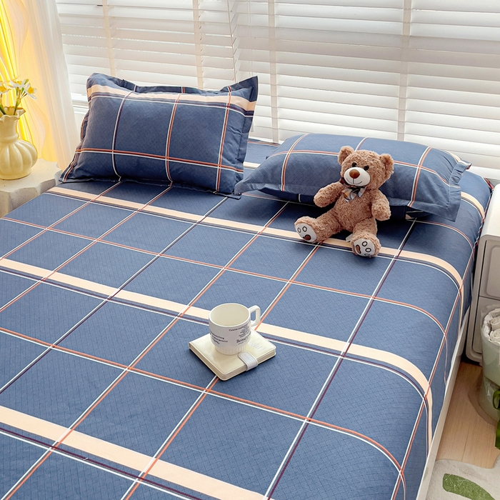 91家纺网 家纺一手货源 找家纺 文黛家居 2025新款时尚印花亲肤床笠单床笠 瑞士琪