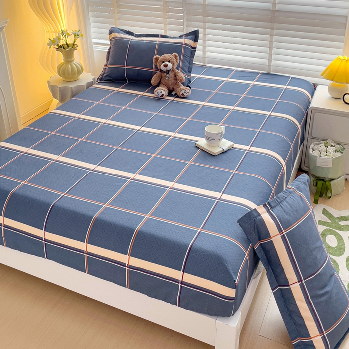 91家纺网 家纺一手货源 找家纺 文黛家居 2025新款时尚印花亲肤床笠单床笠 瑞士琪