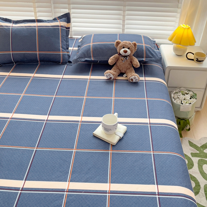 91家纺网 家纺一手货源 找家纺 文黛家居 2025新款时尚印花亲肤床笠单床笠 瑞士琪