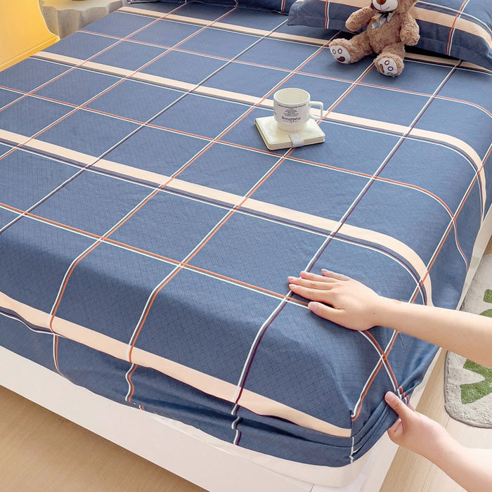 91家纺网 家纺一手货源 找家纺 文黛家居 2025新款时尚印花亲肤床笠单床笠 瑞士琪