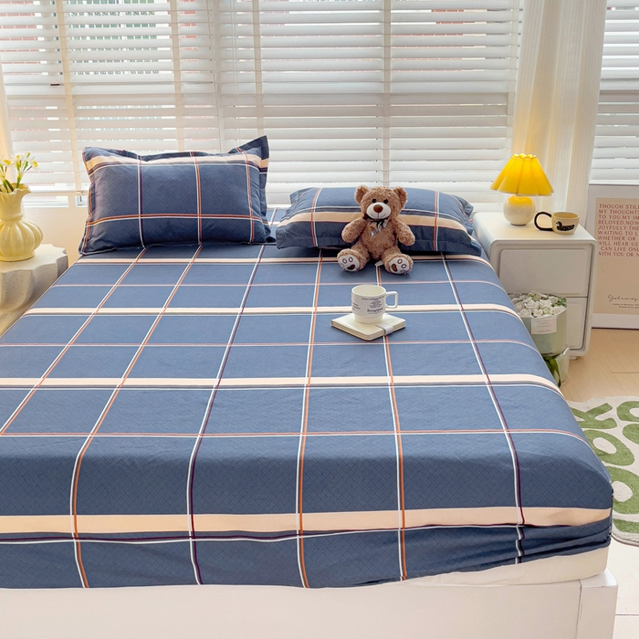 91家纺网 家纺一手货源 找家纺 文黛家居 2025新款时尚印花亲肤床笠单床笠 瑞士琪