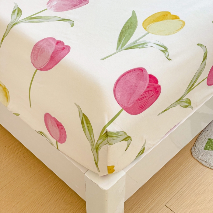 91家纺网 家纺一手货源 找家纺 文黛家居 2025新款时尚印花亲肤床笠单床笠 雅韵