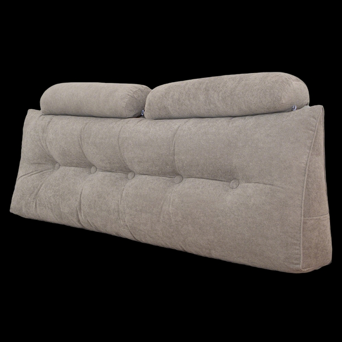 91家纺网 家纺一手货源 找家纺 （总）沐沐家纺 2026新款小羊绒三角靠背带头枕