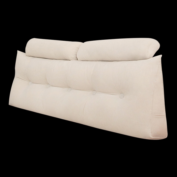 91家纺网 家纺一手货源 找家纺 （总）沐沐家纺 2026新款雪尼绒三角靠背带头枕