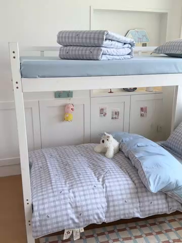 91家纺网 家纺一手货源 找家纺 帕拉美拉 2025新款多功能夏被款被套学生上下铺宿舍三件套被芯六件套斐然