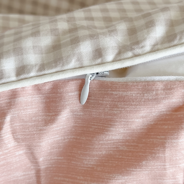 91家纺网 家纺一手货源 找家纺 帕拉美拉 2025新款多功能夏被款被套学生上下铺宿舍三件套被芯六件套格格甜心-粉