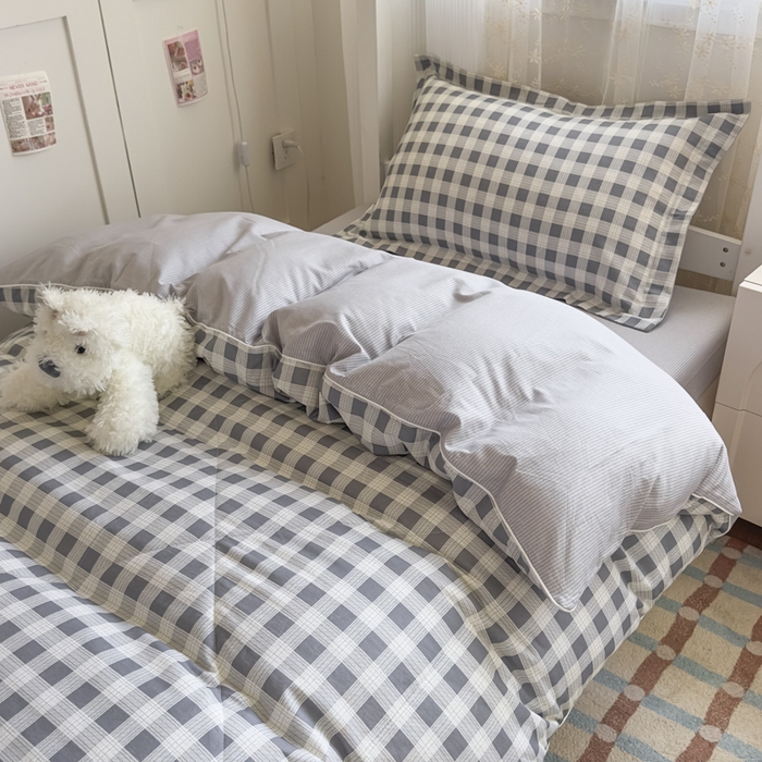 91家纺网 家纺一手货源 找家纺 帕拉美拉 2025新款多功能夏被款被套学生上下铺宿舍三件套被芯六件套格瑞