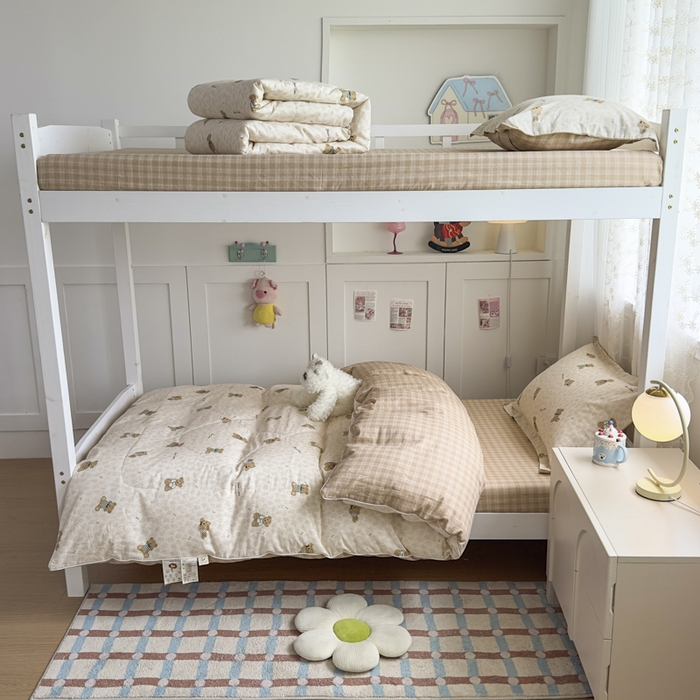 91家纺网 家纺一手货源 找家纺 帕拉美拉 2025新款多功能夏被款被套学生上下铺宿舍三件套被芯六件套果酱电台