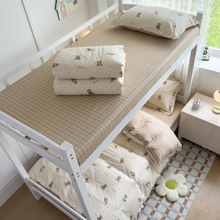 91家纺网 家纺一手货源 找家纺 帕拉美拉 2025新款多功能夏被款被套学生上下铺宿舍三件套被芯六件套果酱电台