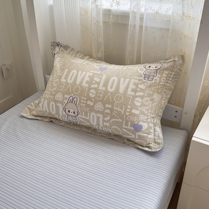 91家纺网 家纺一手货源 找家纺 帕拉美拉 2025新款多功能夏被款被套学生上下铺宿舍三件套被芯六件套拉布兔兔