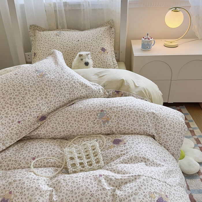 91家纺网 家纺一手货源 找家纺 帕拉美拉 2025新款多功能夏被款被套学生上下铺宿舍三件套被芯六件套南语小象