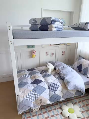 91家纺网 家纺一手货源 找家纺 帕拉美拉 2025新款多功能夏被款被套学生上下铺宿舍三件套被芯六件套鹏程万里