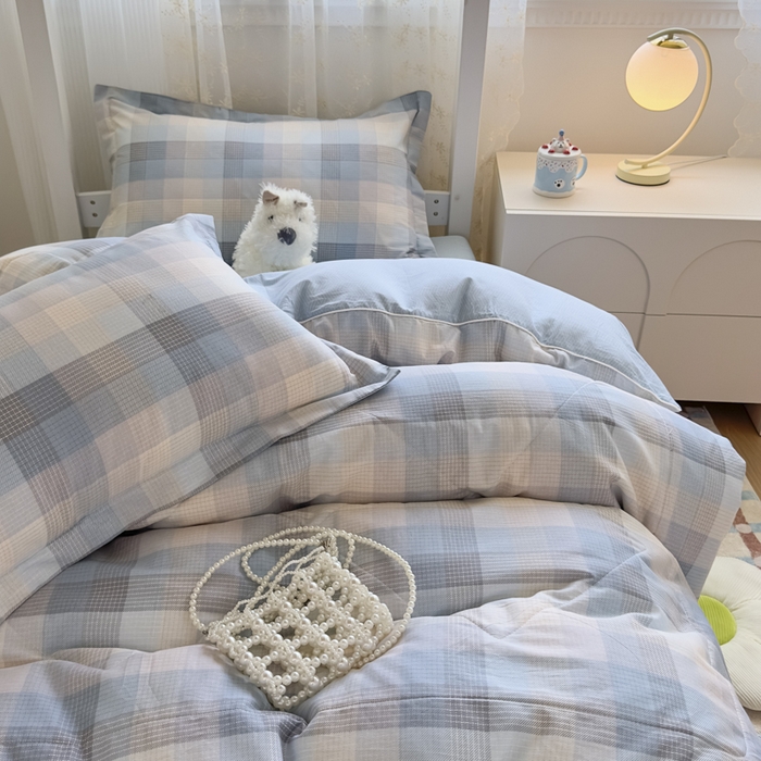 91家纺网 家纺一手货源 找家纺 帕拉美拉 2025新款多功能夏被款被套学生上下铺宿舍三件套被芯六件套启航