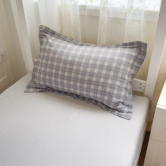 91家纺网 家纺一手货源 找家纺 帕拉美拉 2025新款多功能夏被款被套学生上下铺宿舍三件套被芯六件套舒曼时光-灰