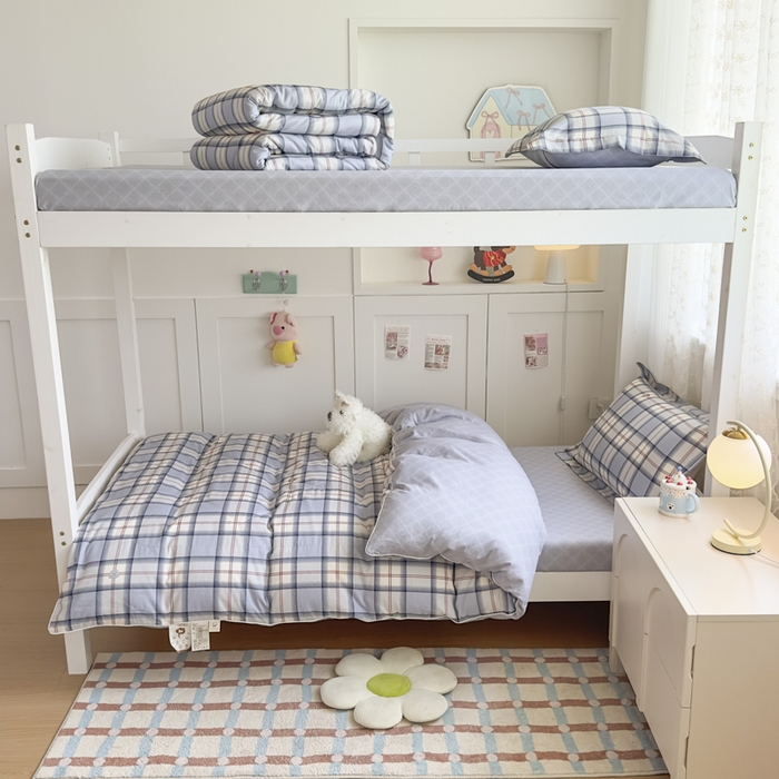 91家纺网 家纺一手货源 找家纺 帕拉美拉 2025新款多功能夏被款被套学生上下铺宿舍三件套被芯六件套腾飞