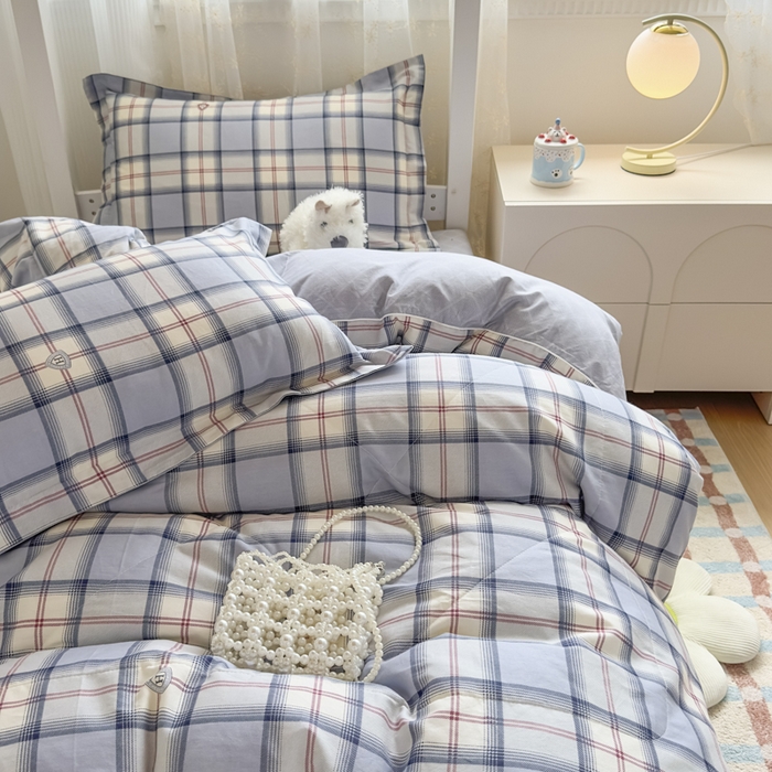 91家纺网 家纺一手货源 找家纺 帕拉美拉 2025新款多功能夏被款被套学生上下铺宿舍三件套被芯六件套腾飞