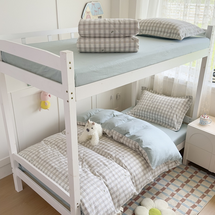 帕拉美拉 2025新款多功能夏被款被套学生上下铺宿舍三件套被芯六件套童年时光-咖