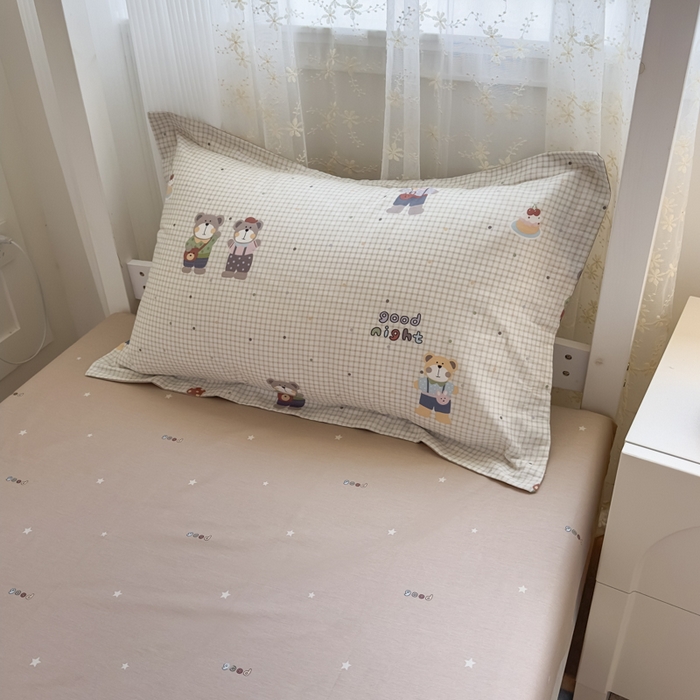 91家纺网 家纺一手货源 找家纺 帕拉美拉 2025新款多功能夏被款被套学生上下铺宿舍三件套被芯六件套小熊系铃