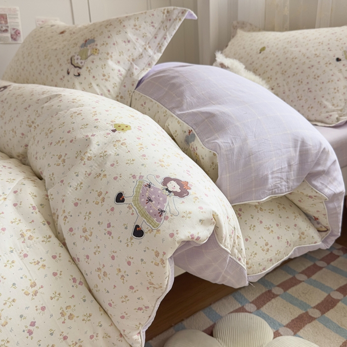 91家纺网 家纺一手货源 找家纺 帕拉美拉 2025新款多功能夏被款被套学生上下铺宿舍三件套被芯六件套星轨漫步