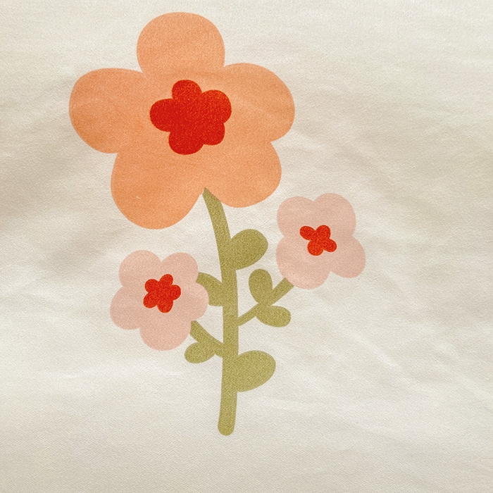 91家纺网 家纺一手货源 找家纺 文黛家居 2025新款植物羊绒小版花四件套 花香怡人-桔