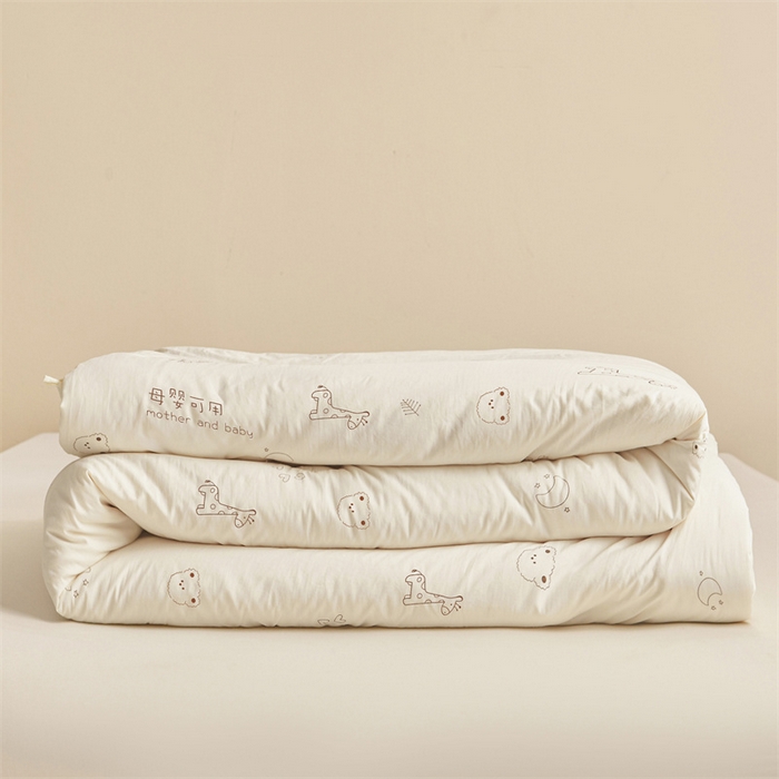 91家纺网 家纺一手货源 找家纺 （总）易博家纺 2025新款水洗棉印花冬被被子被芯春秋被直播批发棉花被被