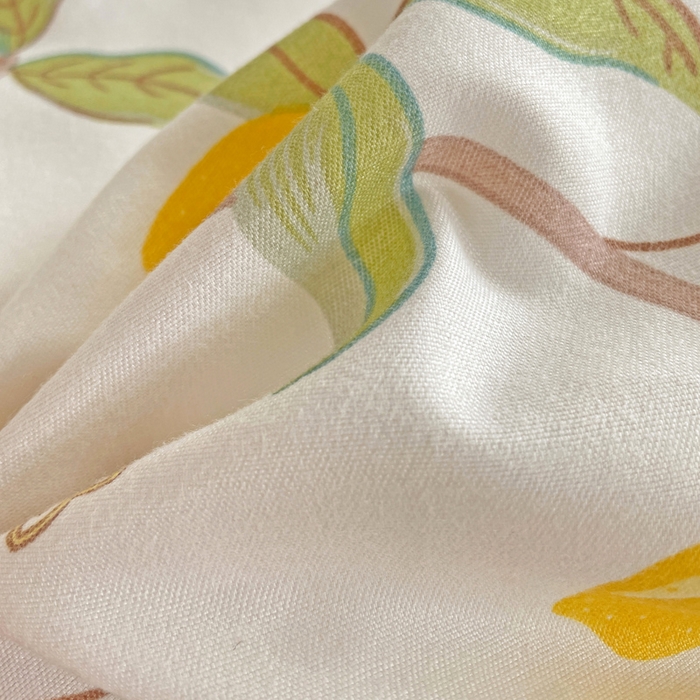 91家纺网 家纺一手货源 找家纺 文黛家居 2025新款植物羊绒小版花四件套 清风