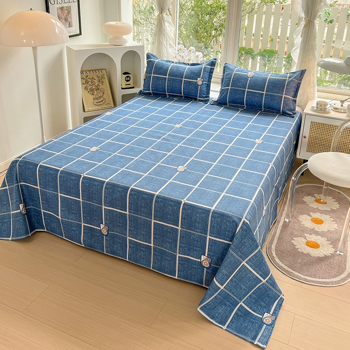 91家纺网 家纺一手货源 找家纺 文黛家居 2025新款植物羊绒小版花四件套 绅士