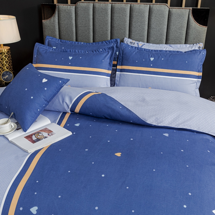 91家纺网 家纺一手货源 找家纺 文黛家居 2025新款-植物羊绒大版花四件套 点点心意