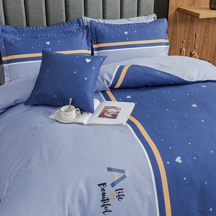 91家纺网 家纺一手货源 找家纺 文黛家居 2025新款-植物羊绒大版花四件套 点点心意