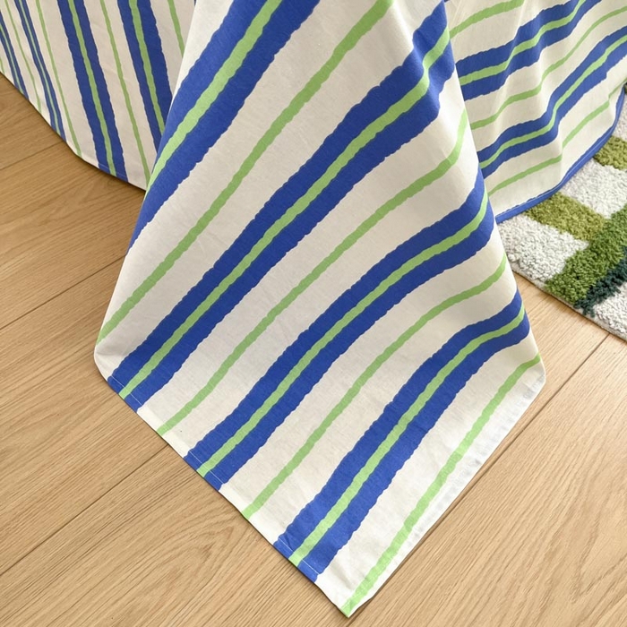 91家纺网 家纺一手货源 找家纺 （总）泽西2025新品全棉套件条纹多巴胺卡通毛巾绣宿舍学生三件套纯棉四件套