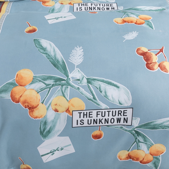 91家纺网 家纺一手货源 找家纺 文黛家居 2025新款-植物羊绒大版花四件套 秋收