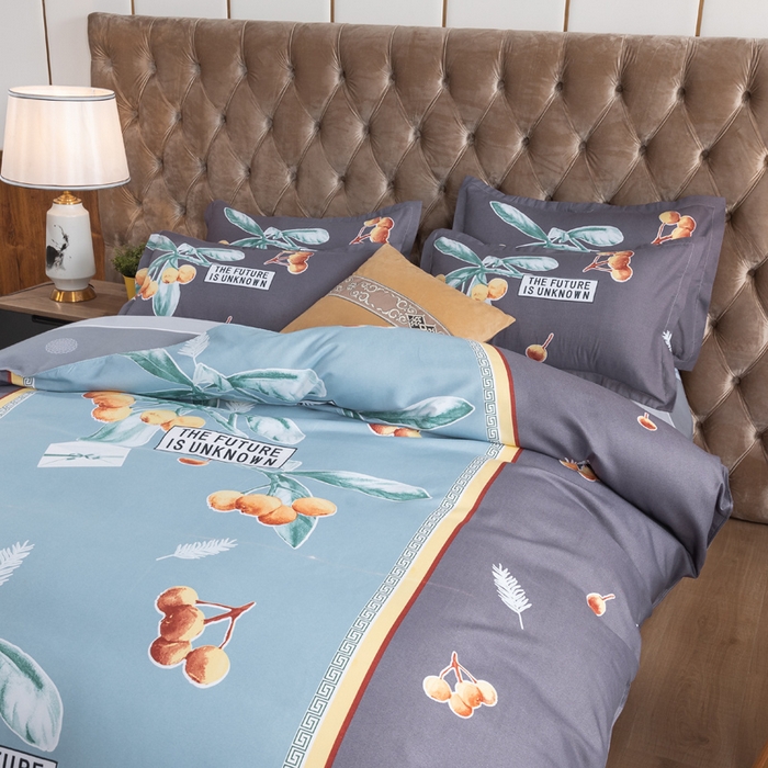 91家纺网 家纺一手货源 找家纺 文黛家居 2025新款-植物羊绒大版花四件套 秋收