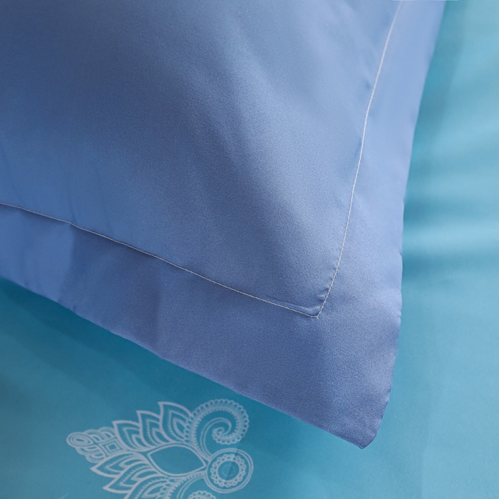 91家纺网 家纺一手货源 找家纺 文黛家居 2025新款-植物羊绒大版花四件套 金枝玉叶