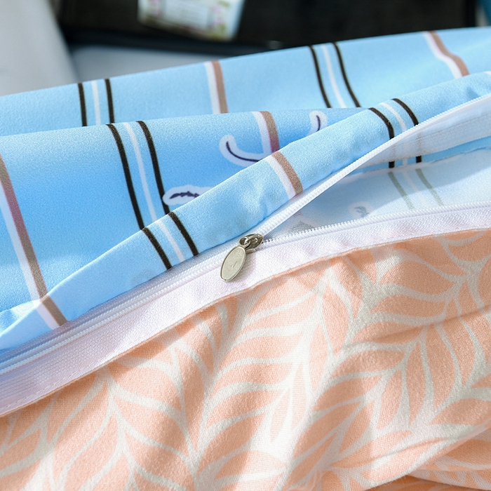 91家纺网 家纺一手货源 找家纺 文黛家居 2025新款-植物羊绒大版花四件套 蜜蜂