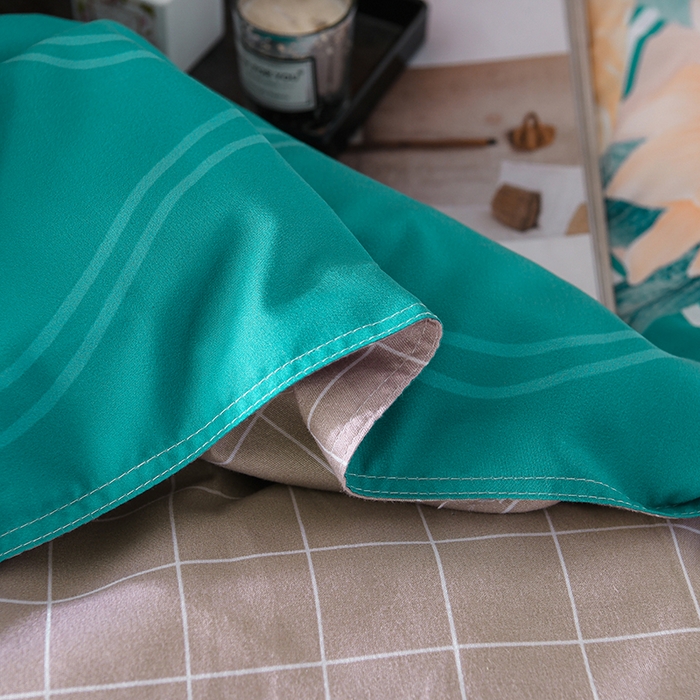 91家纺网 家纺一手货源 找家纺 文黛家居 2025新款-植物羊绒大版花四件套 向日葵