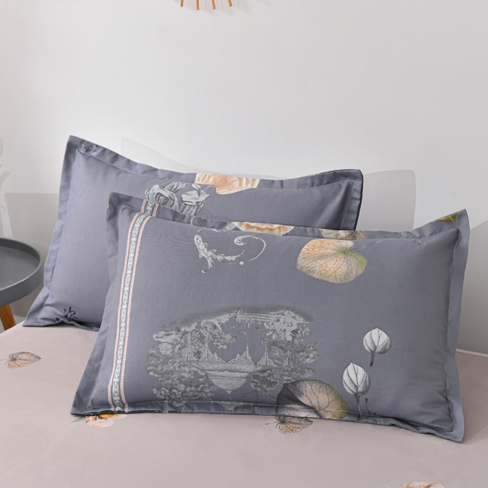 91家纺网 家纺一手货源 找家纺 文黛家居 2025新款-植物羊绒大版花四件套 芳华